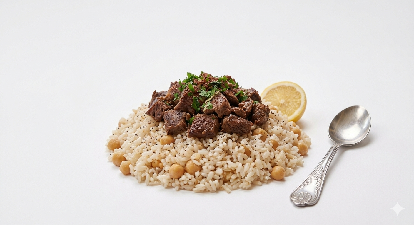 Pilav üstü Kavurma